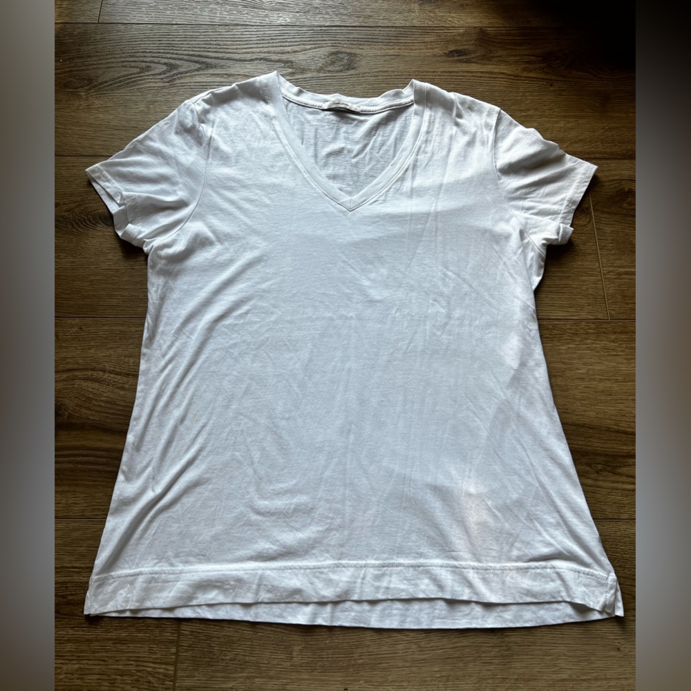 Adam Lippes Soft White Tee